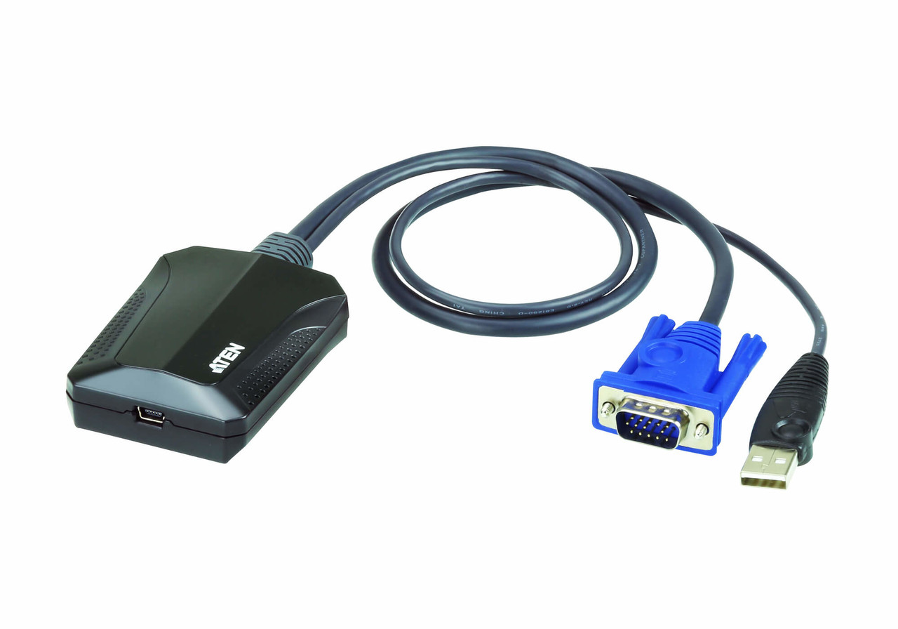 CV211 |ATEN CV211 Laptop USB KVM Console Crash Cart Adapter