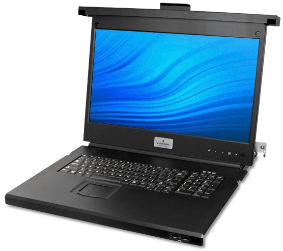 LRA185KMM16D-G01 |Vertiv Avocent 18.5" LCD Local Rack Access Console with KVM Switch - LRA185KMM16D-G01