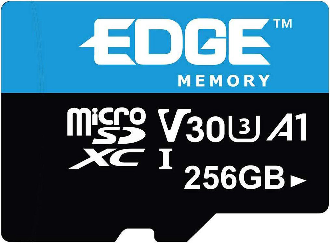 PE256715 |Edge 256GB MICROSDXC VSC (V30 U3) - PE256715