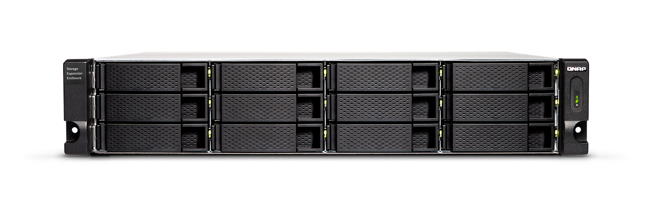 TL-R1200C-RP-US |QNAP NAS TL-R1200C-RP-US 2U 12B RM USB-C 3.1 Gen2 10Gbps JBOD expansion unit