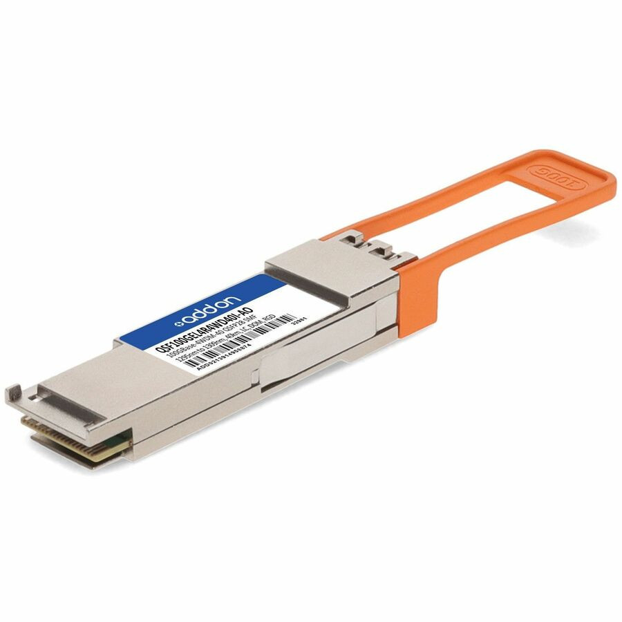 QSF100GEL4R4WD40I-AO |AddOn Networks ARISTA COMP SMF XCVR - QSF100GEL4R4WD40I-AO
