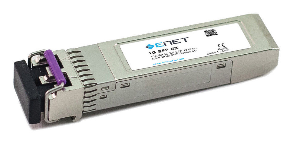 E1MG-EX-OM-ENC |eNet Componen Components 1000BASE-EX SFP RUCKUS COMPATBL transceiver - E1MG-EX-OM-ENC