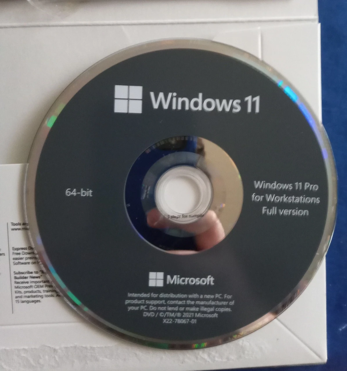 HZV-00102 |Microsoft Windows 11Pro for Workstations - HZV-00102
