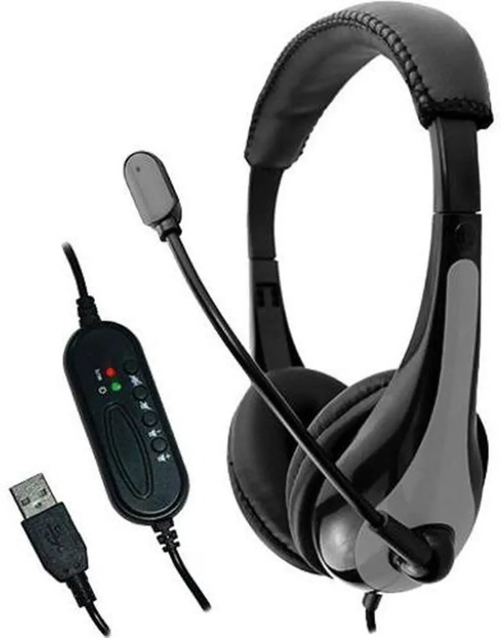 2AE39GRYUSB32 |Ergoguys AVID EDUCATION USB HEADSET WITH MIC - 2AE39GRYUSB32