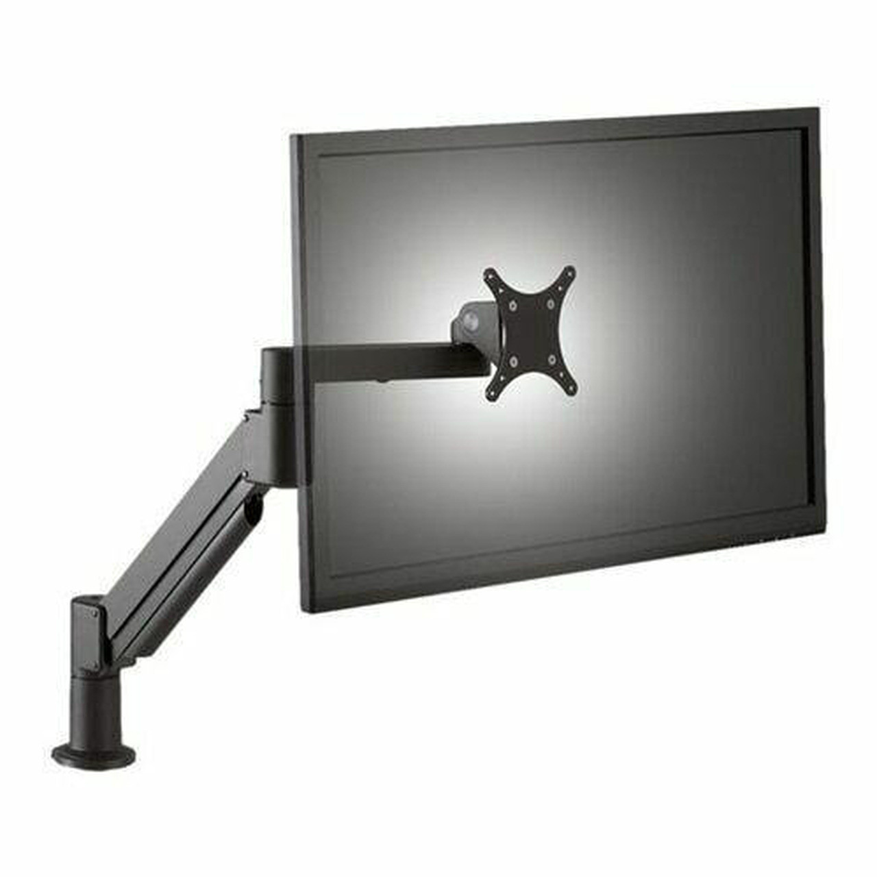 7FLEX-HD-ETUS-104 |HAT DESIGN WORKS , ARM MOUNTS: FULL MOTION 7-FLEX MONITOR ARM WITH FLEXMOUNT & VESA ADAPTERS. SUPPORTS 13-28LBS, BLACK (INSTALLS ON WALL OR COUNTER) - 7FLEX-HD-ETUS-104