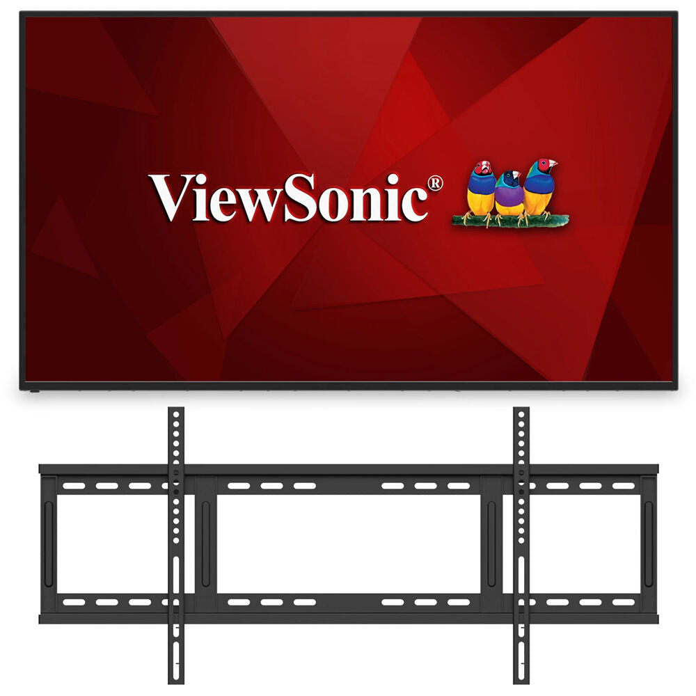 CDE7512-E1 |Viewsonic 75" 4K UHD CDE7512 Bundle - CDE7512-E1