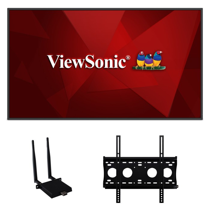 CDE4330-E1 |Viewsonic MN CDE4330-E1 43 4K UHD CDE4330 bundle with CDE4330 VB-WIFI-001