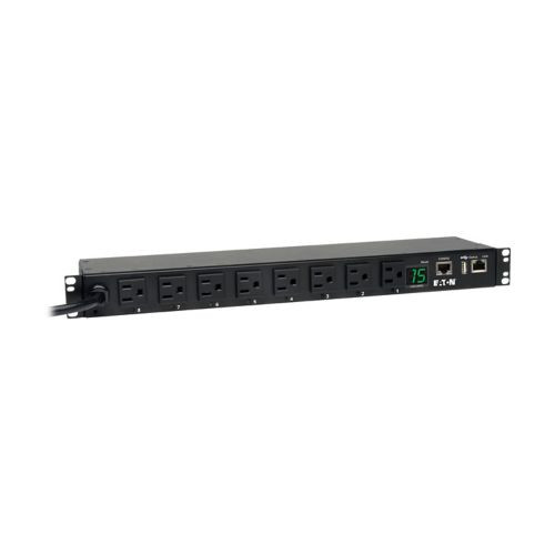 PDUMH15NET2LX |Eaton PDU Switched 15A 8 5-15R 1URM - PDUMH15NET2LX