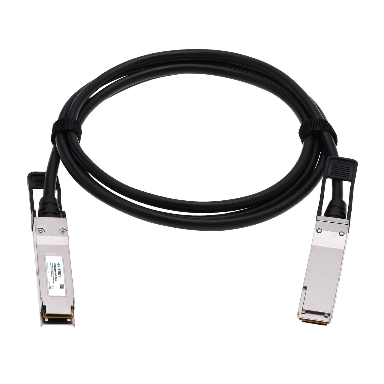 QS28C2-CIDE-2M-ENC |eNet Components 100GBASE-CU QSFP28 TO QSFP28 2M - QS28C2-CIDE-2M-ENC