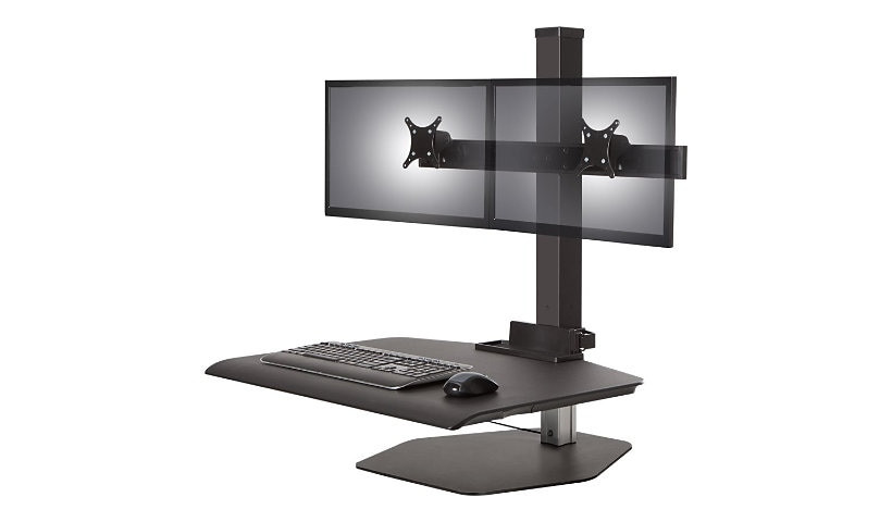WNST-2-104 |HAT DESIGN WORKS , WINSTON SIT STAND DUAL BLACK - WNST-2-104
