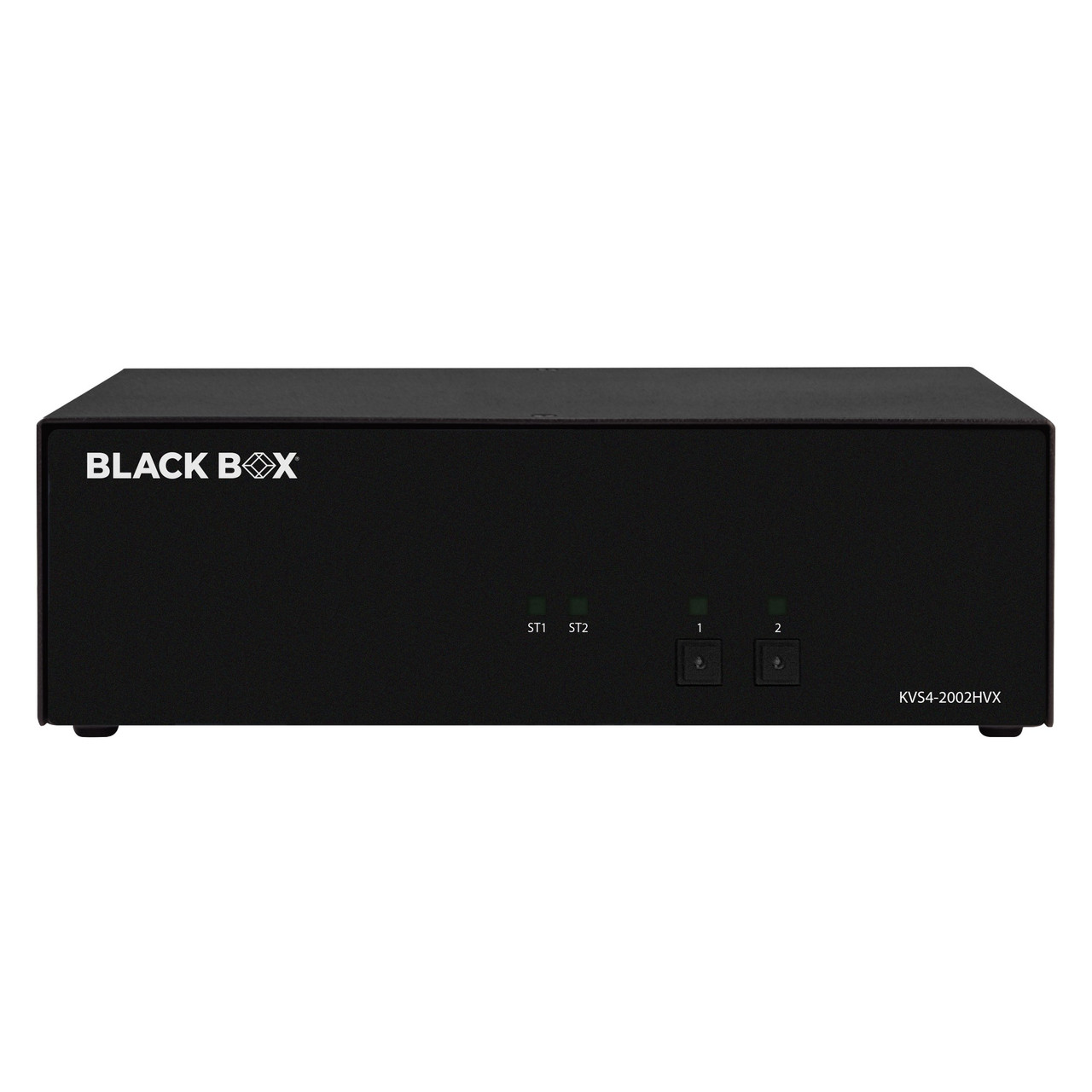 KVS4-2002HVX |Black Box Secure KVM Switch, 2-Port, Dual-Head, HDMI/DisplayPort, Audio & CAC - KVS4-2002HVX