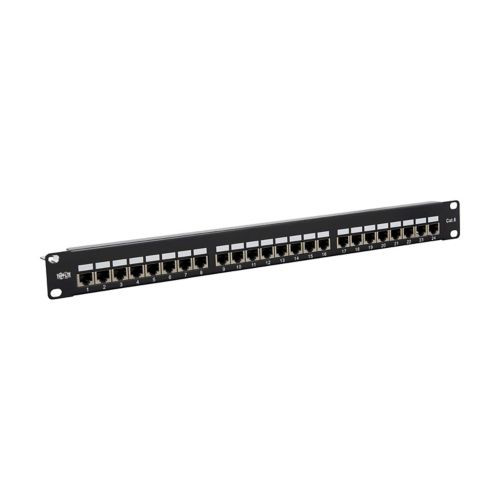 N252-024-SH-K |Eaton Cat5e / Cat6 Patch Panel 24-Po - N252-024-SH-K