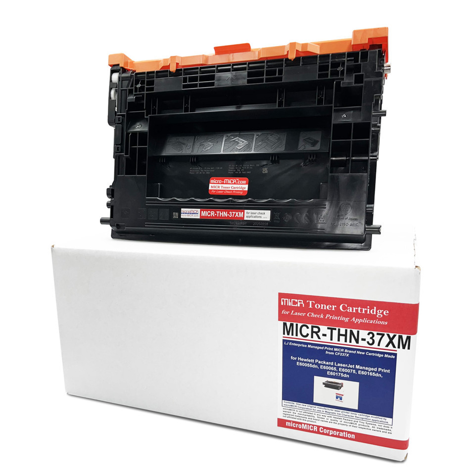 MICRTHN37XM |MicroMICR Black Laser Toner, Replacement for HP Managed CF237X (25K YLD) - MICRTHN37XM