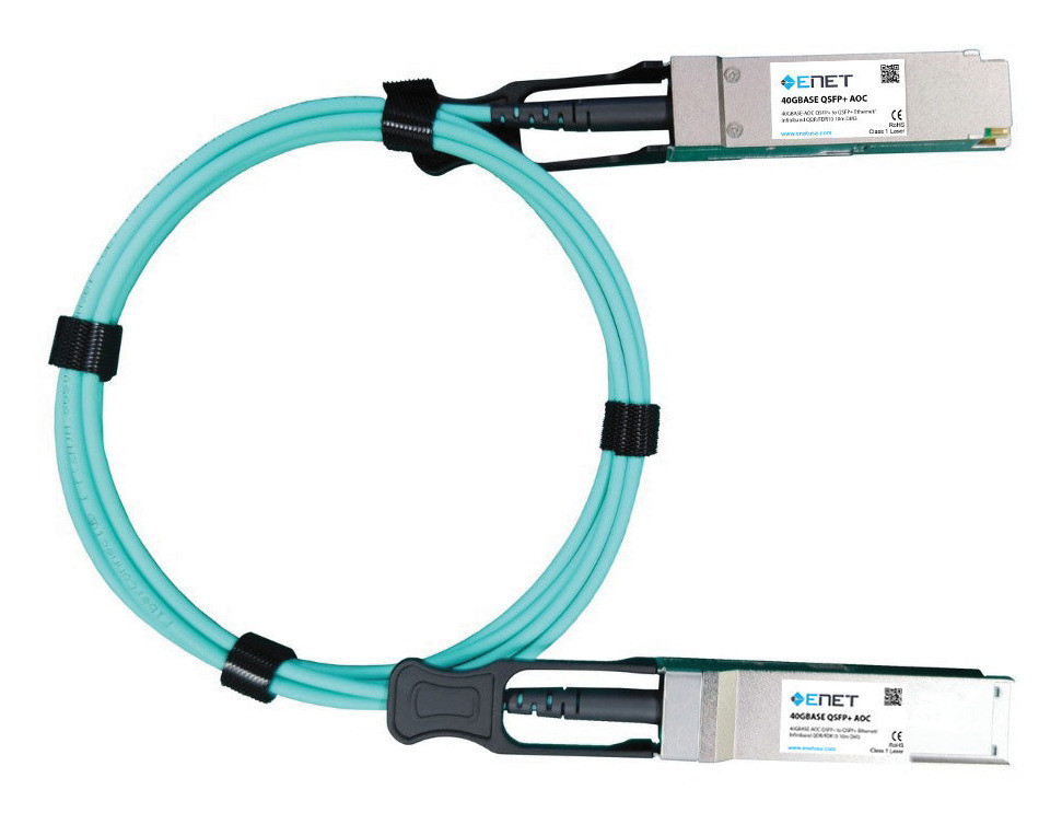 QSFAO2-MNHP-7M-ENC |eNet Components 40GBASE-AOC QSFP+ AOC DOM OM3 - QSFAO2-MNHP-7M-ENC