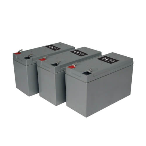 RBC53 |Eaton 3x 12V 9AH UPS Replacement Battery Cartridge Kit for select Tripp Lite, Best, Powerware, Liebert and other UPS - RBC53