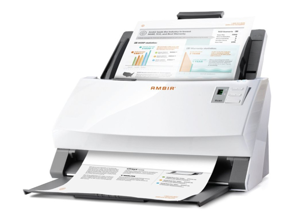 DS340-AS |Ambir Technology DS340-AS 40PPM/80PPM Duplex scanner