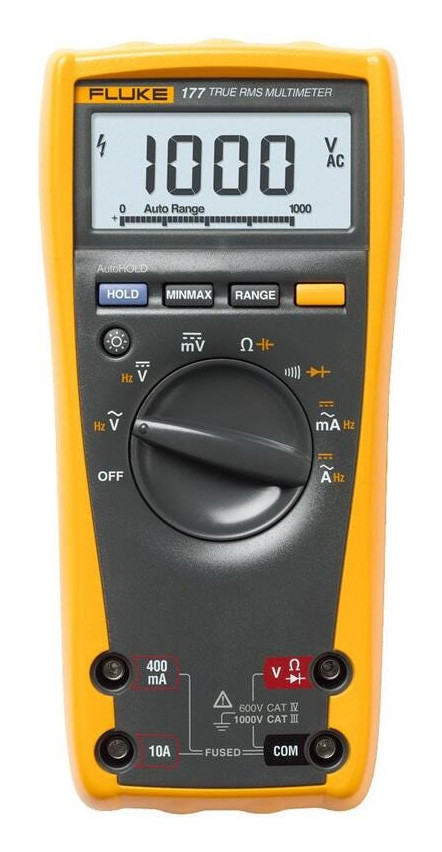FLUKE-177 ESFP |Fluke 177 True-RMS AC/DC Digital Multimeter with Backlight - FLUKE-177 ESFP
