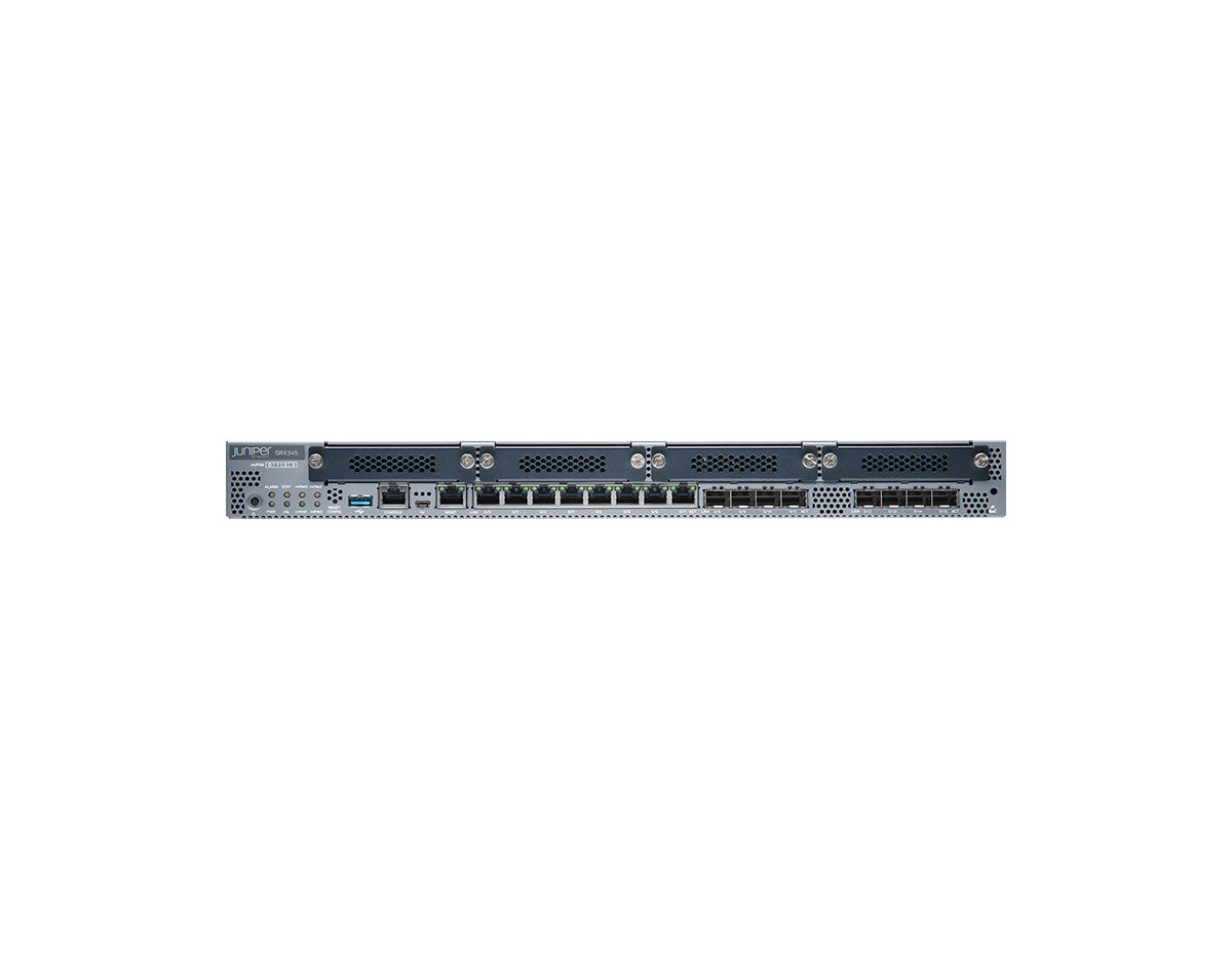 SRX345-SYS-JB-2AC |Juniper SRX345 SVCS GATEWAY INCL HW - SRX345-SYS-JB-2AC