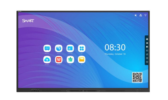 GX075-V3 |SMART GX Zero Series V3 75" 4K Ultra HD Interactive Display - Black - GX075-V3