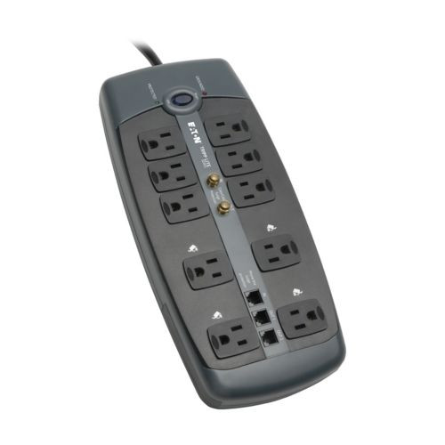 TLP1008TELTV |Eaton 10 Outlet 1008J A V Surge - TLP1008TELTV