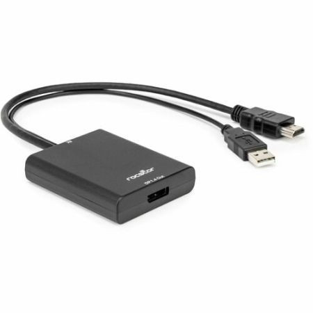 Y10A325-B1 |HDMI to Displayport 8K Adapter with USB Type-A Cable 5V Power Adapter - Y10A325-B1
