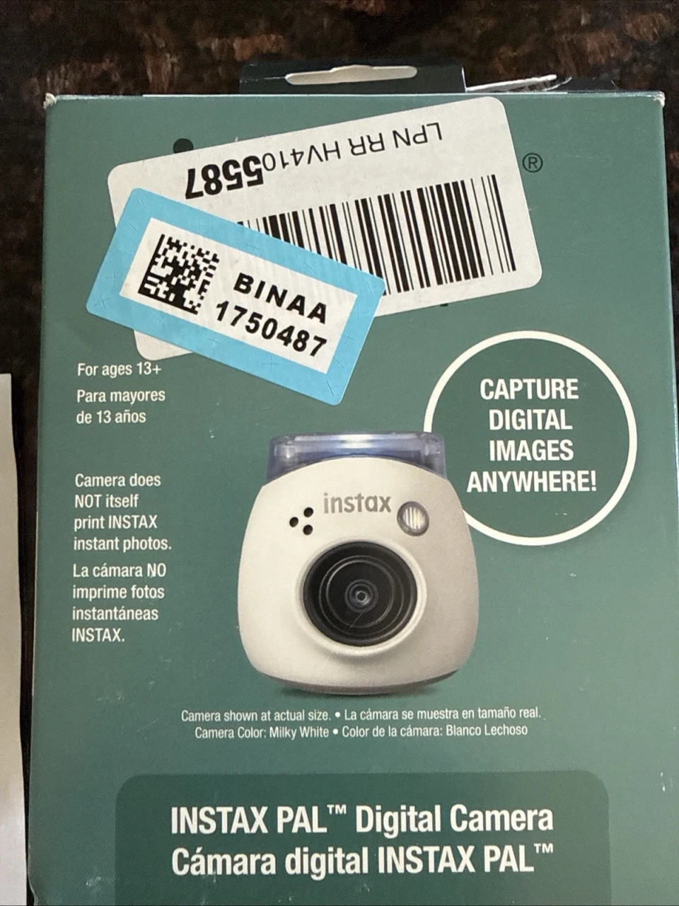 600023911 |Fujifilm Instax Pal Wht Digital EOL - 600023911