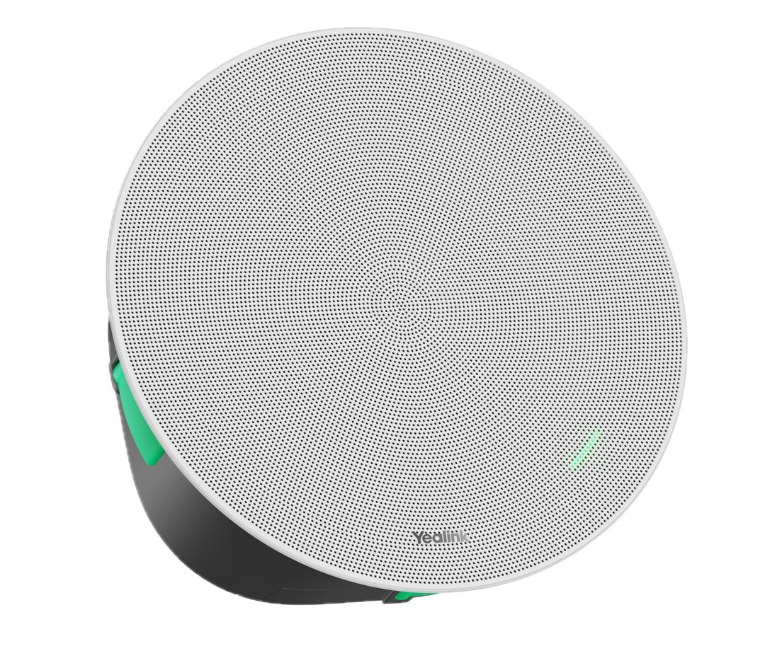 1306036 |Yealink CS10-D 2-Way Coaxial Ceiling Conference Loudspeaker with Dante - 1306036