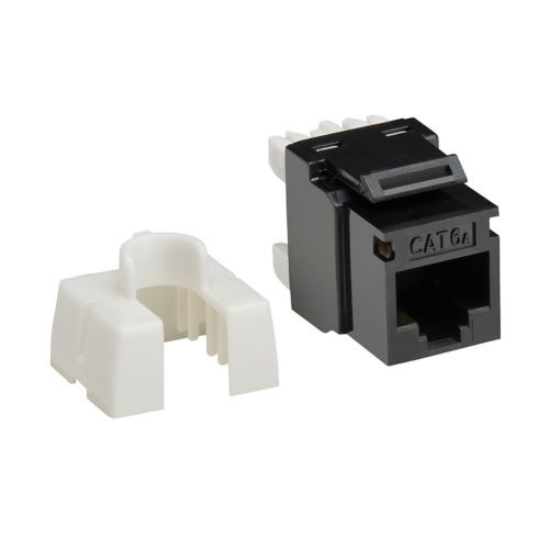 N238-025-BK-6A |Eaton CAT6 KEYSTONE JACKS 25PK BLACK - N238-025-BK-6A