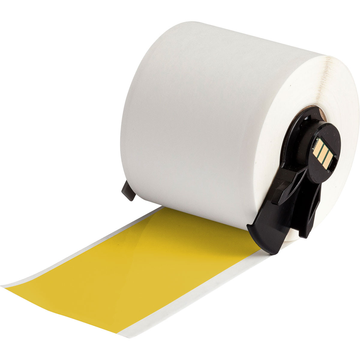 M6C-2000-595-YL |Brady People ID BPI, NCNR ALL WEATHER PERMANENT ADHESIVE VINYL LABEL TAPE FOR M6, M7 PRINTERS, YELLOW 2 X 50FT - M6C-2000-595-YL