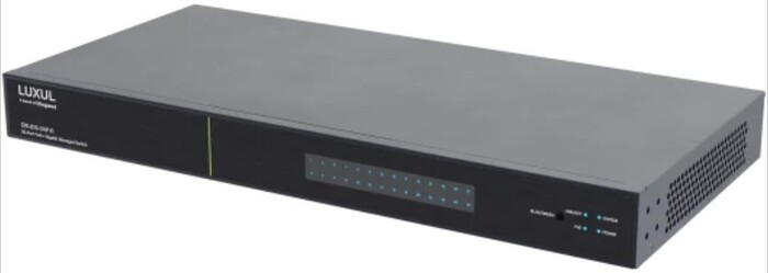 SW-615-24P-R |Luxul SW-615-24P-R 24-Port PoE+ 10Gb SFP+ L2/L3 Managed Switch