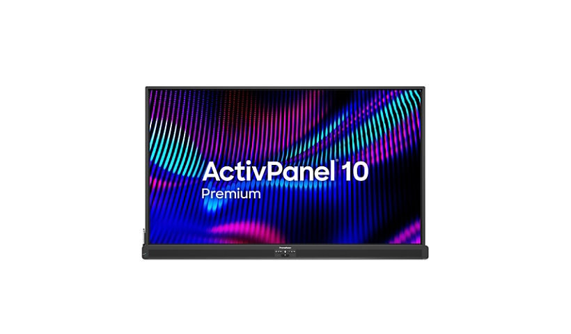 AP10-B86-NA-1 |Promethean ActivPanel 10 Premium 86" LED-backlit LCD display - QLED - 4K - for interactive communication - TAA Compliant - AP10-B86-NA-1
