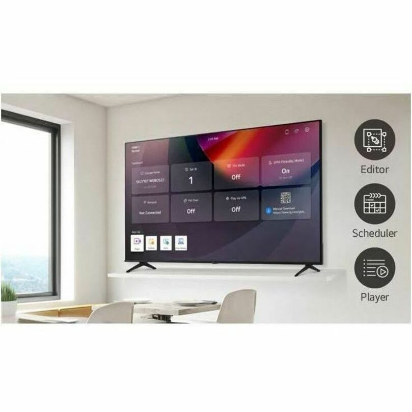 86PK340S0UA |LG 86" PK340S Series 4K UHD Signage TV with webOS - 86PK340S0UA