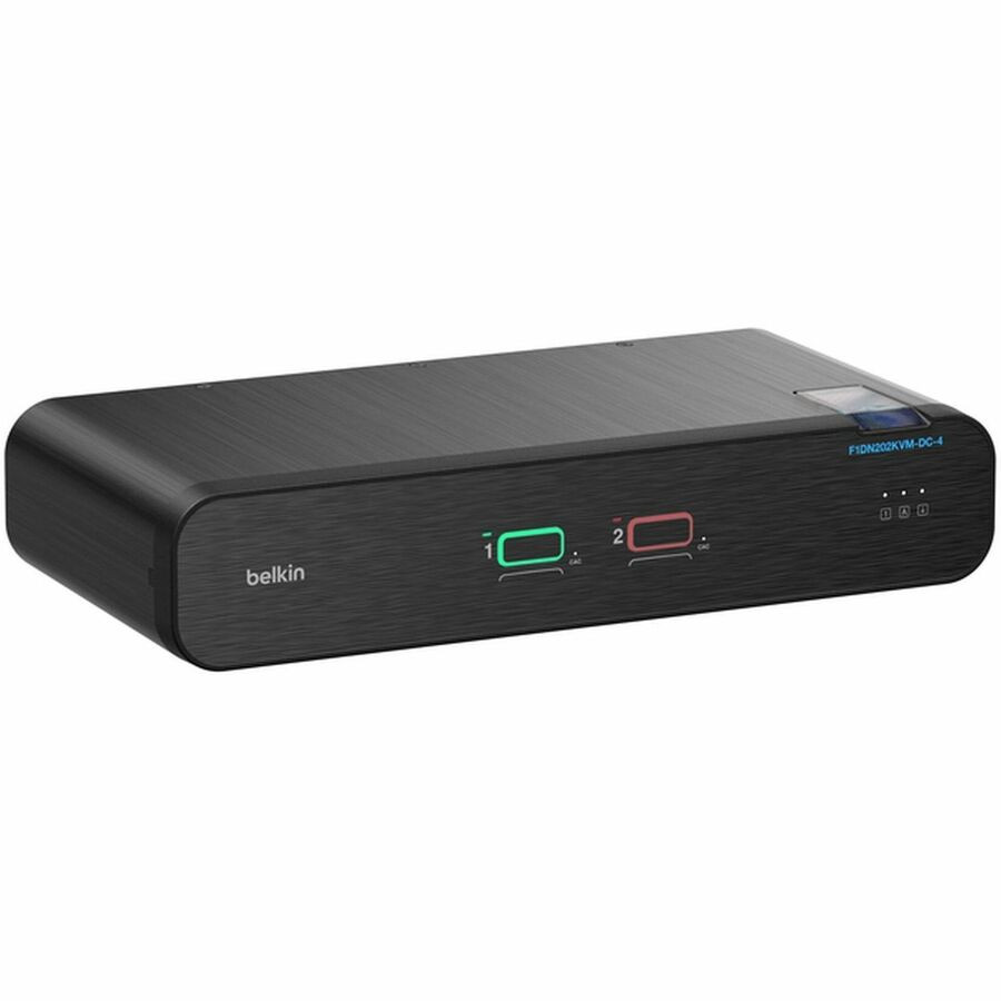 F1DN202KVM-DC-4 |Belkin F1DN202KVM-DC-4 2-Port Dual-Head DisplayPort Secure KVM with CAC