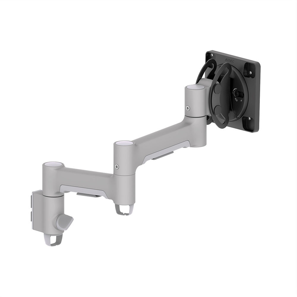 AWM-A46HT-S |Atdec AWM-A46HT-S Heavy-Duty Monitor Swing Arm, 49", 31 lb, Silver