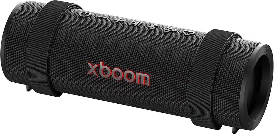 GRAB.AUSALBK |LG xboom Grab Portable Bluetooth Speaker  Black - GRAB.AUSALBK