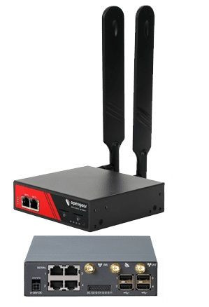 ACM7004-2-L-GLB |OPENGEAR 4 serial Cisco Straight pinout, ext power, 2 GbE Ethernet, LTE cellular, dual SIM, 2 DIO and 2 output ports, Global Power Supply - ACM7004-2-L-GLB