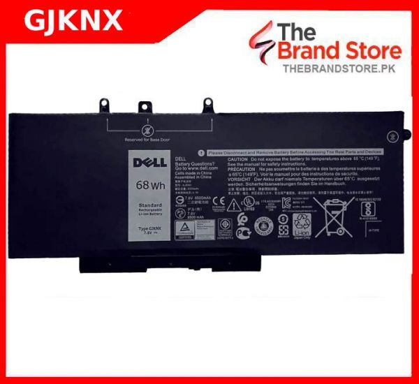 GJKNX-TM |Total Micro Total Micro Battery, Dell Latitude 5290, 5480, 5490, 5580, 5590 - 4-Cell 68WHr - GJKNX-TM
