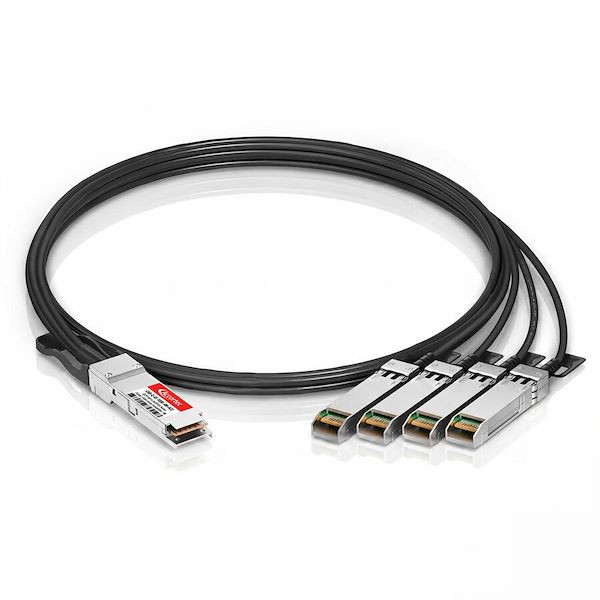 CAB-Q-4S-100G-4M-ACC |Accortec QSFP100 to 4xSFP25 Twinax Copper Cable Arista Compatible- 4M - CAB-Q-4S-100G-4M-ACC