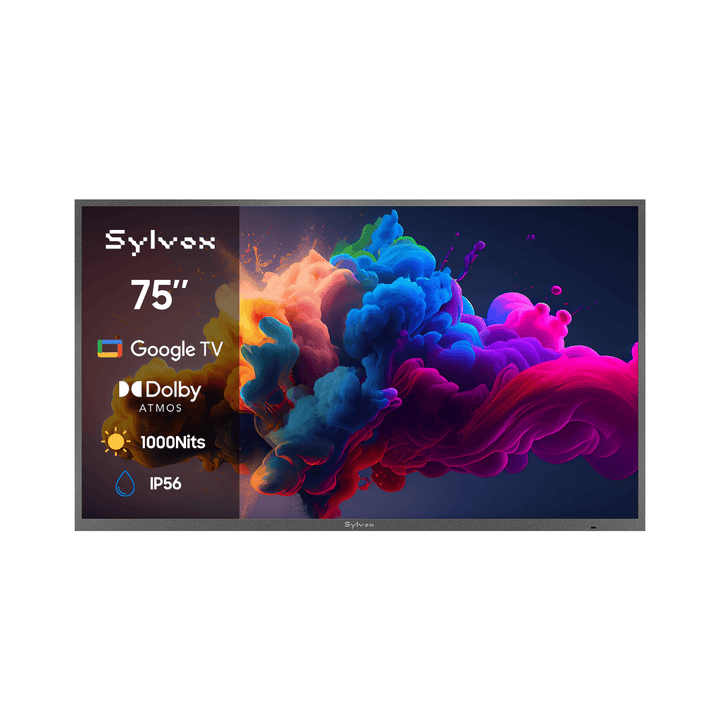 OQ75A2KHGD |SYLVOX Deck Pro QLED 2.0 75" Outdoor 4K QLED TV - HDR, Weatherproof (OQ75A2KHGD)