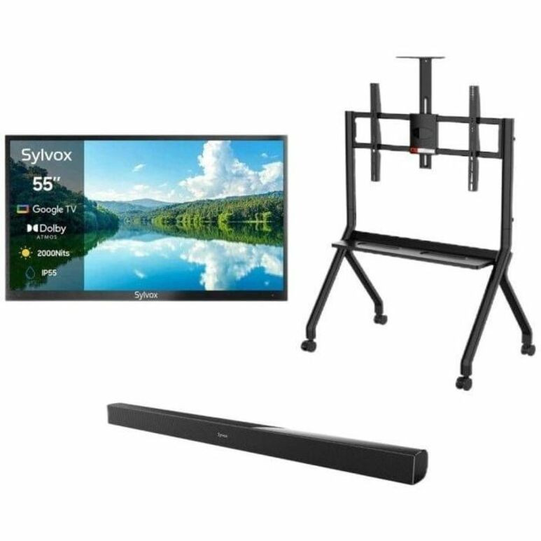OT55A2KHGF |SYLVOX Pool Pro 2.0 Outdoor Full Sun 55" 4K HDR Smart LED TV - OT55A2KHGF