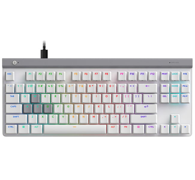 920-013871 |Logitech G515 RAPID TKL Wired Gaming Keyboard  White - 920-013871