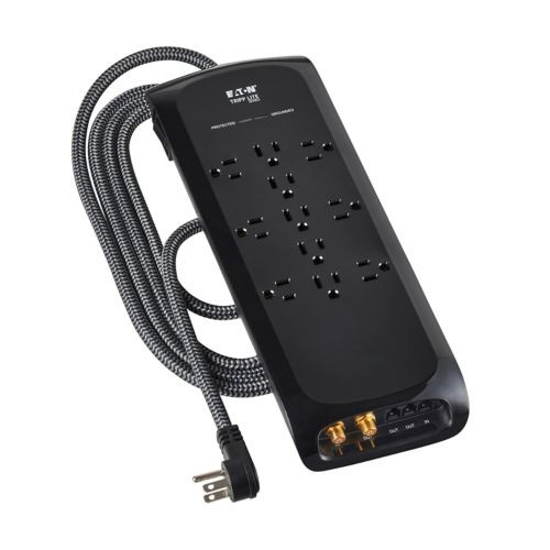 TLP118DBTELTV |Eaton Protect It! 11-Outlet Surge Protector - - TLP118DBTELTV