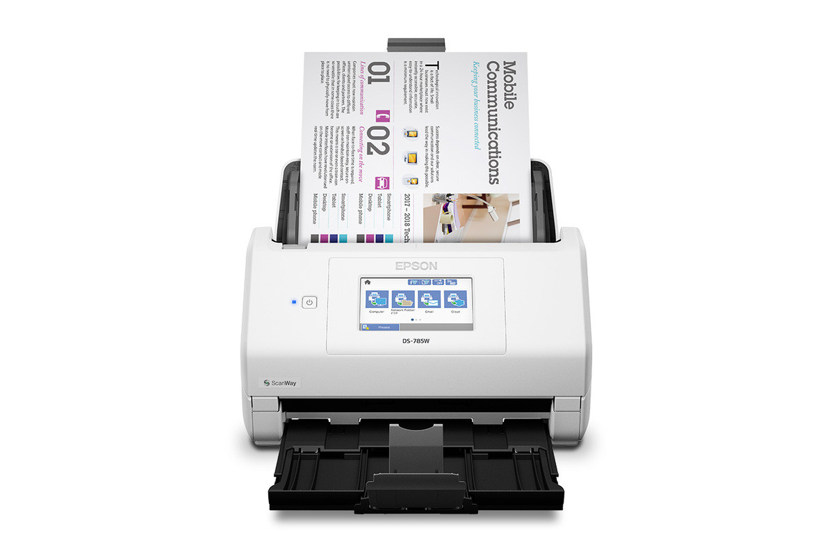 B11B288201 |Epson DS-785W DESKTOP WIFI DOCUMENT SCANNER - B11B288201