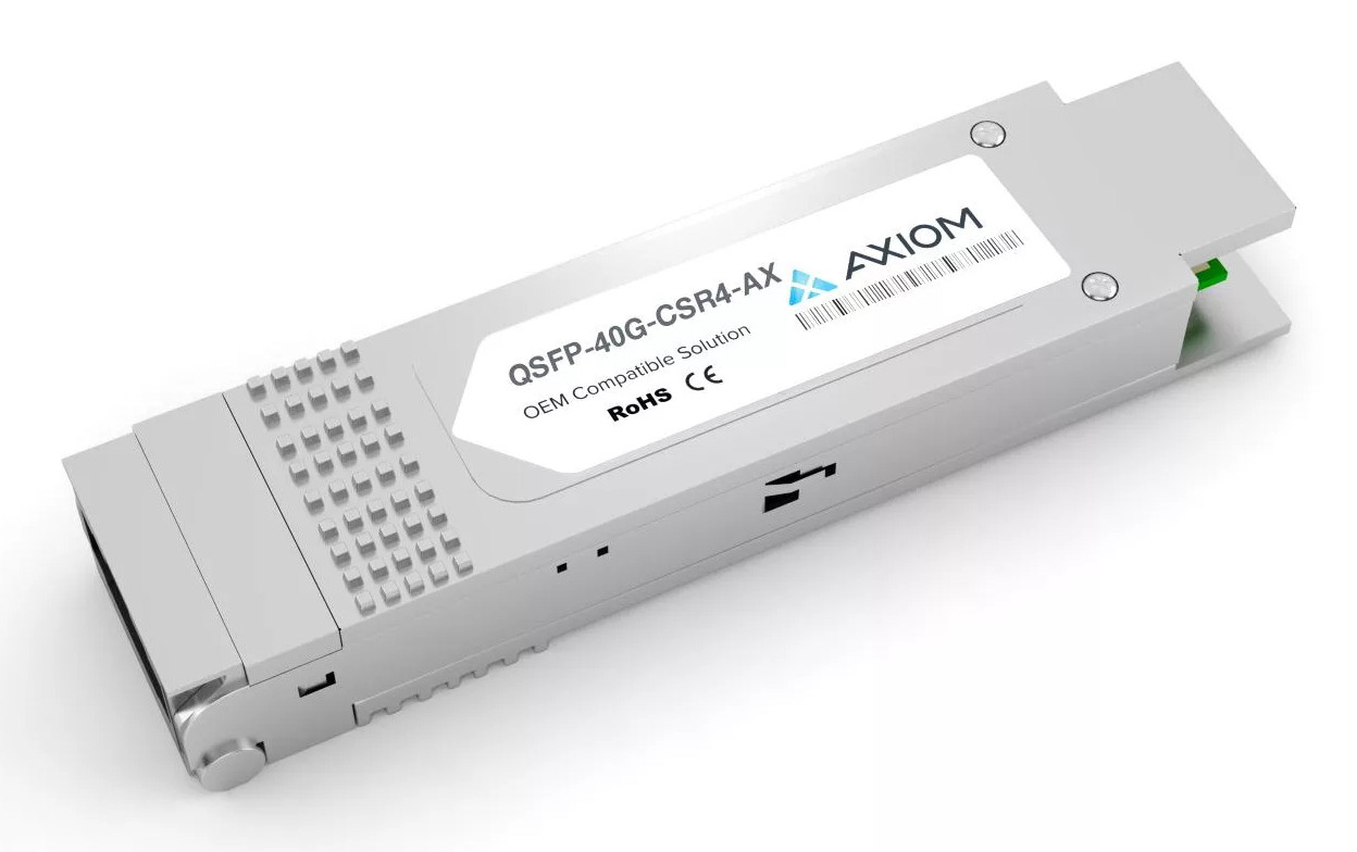 AXG95686 |Axiom 40GBASE-CSR4 QSFP+ Transceiver for Cisco: QSFP-40G-CSR4 - TAA-COMPLIANT - AXG95686