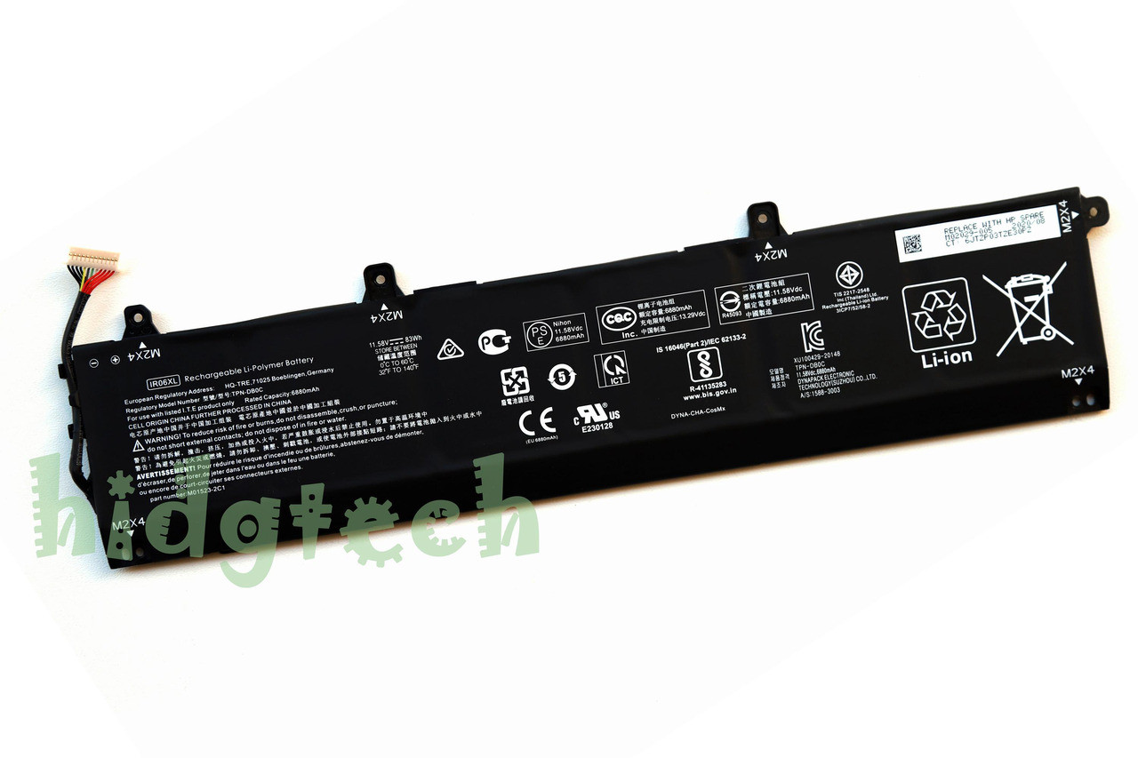 IR06083XL |HP IR06XL 83Wh Laptop Battery with 3.58Ah Capacity - IR06083XL