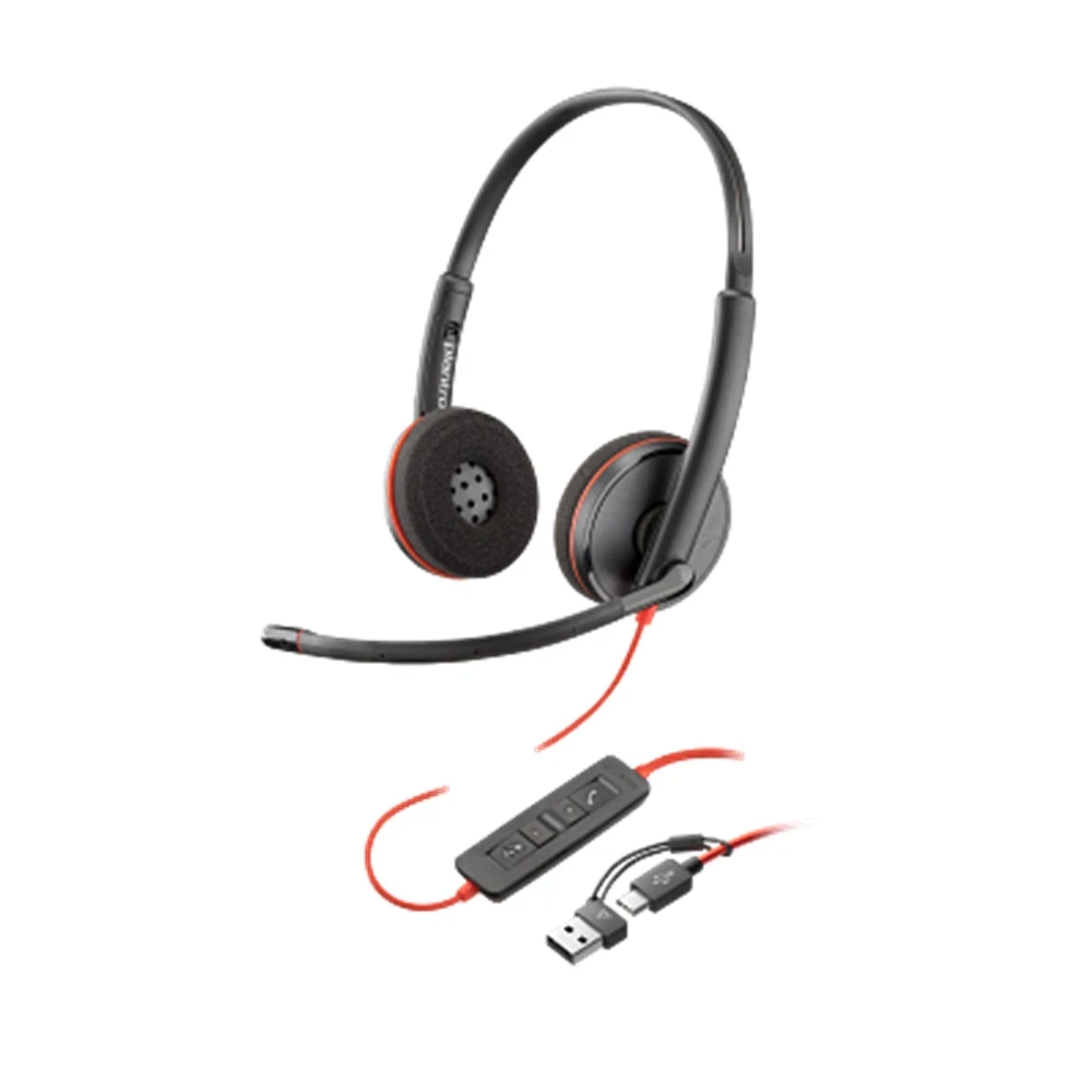 80S02AA |HPI SOURCING KIT POLY BLACKWIRE 3220 USB HEADSET - 80S02AA