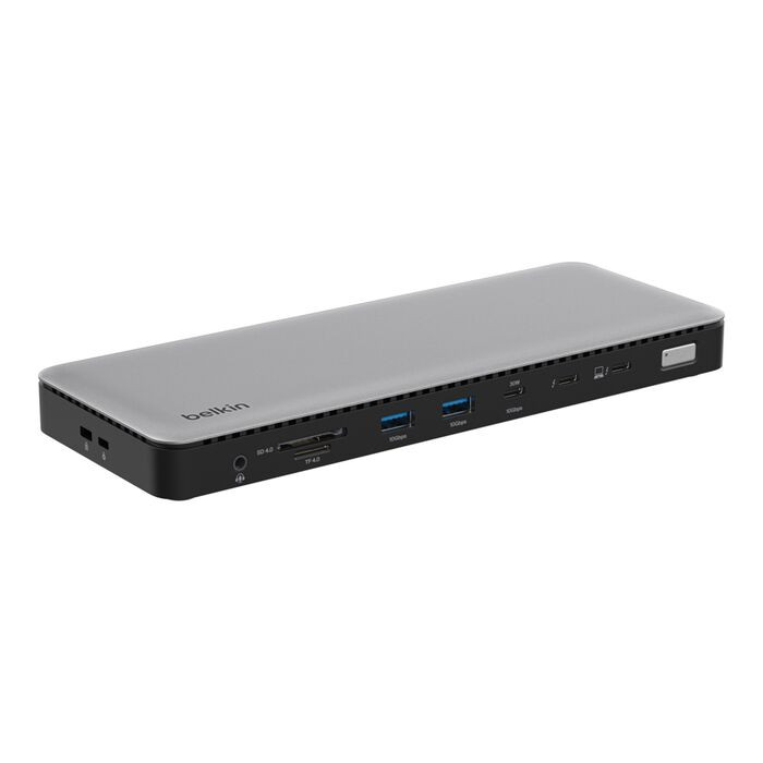 INC030TTSGY |Belkin INC030ttSGY Thunderbolt 4 Dock, 14-Port, 96W, Gray