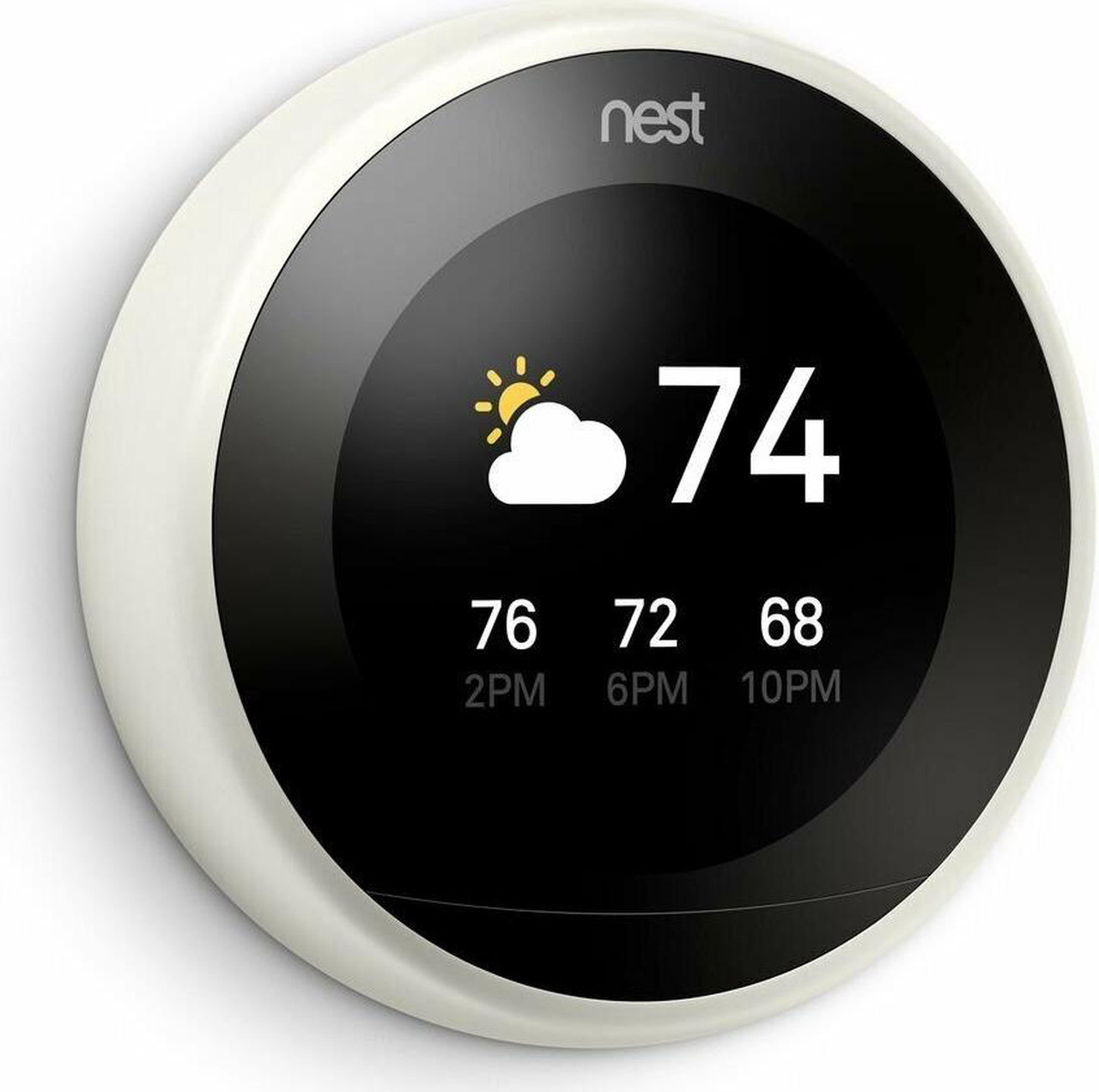 T3017ES-R |Google CERTIFIED RENEWED GOOGLE NEST LEARNING THERMOSTAT 3RD GEN WHITE 90 DAY COMPUTERLAND WARRANTY - T3017ES-R