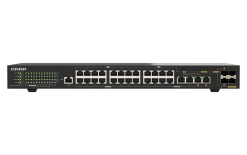 QSW-M2130P-2C2S26TUS |QNAP RACKMOUNT L2 MANAGED SWITCH - QSW-M2130P-2C2S26TUS