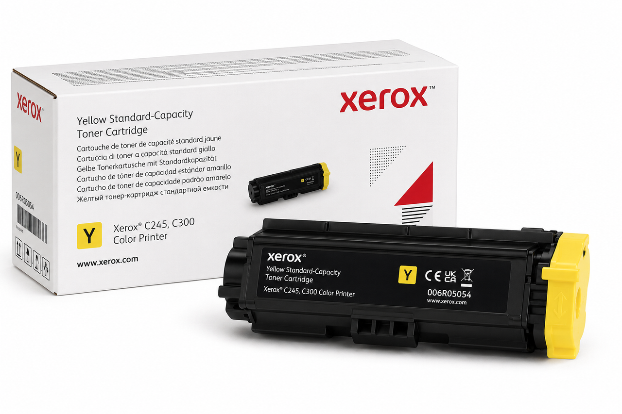006R05054 |Lexmark Xerox C240, 245, 255, C300, 303, 305 Yellow Return Program 1.2K Print Cartridge - 006R05054